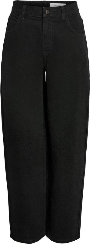 Noisy may Jeans Nmhazal Hw Barrel Jeans Vi606bl Noo 27036739 Black Dames Maat - W30 X L34
