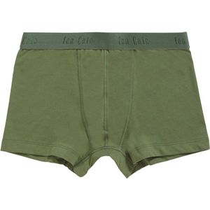 Basics shorts army green 2 pack voor Jongens | Maat 158/164