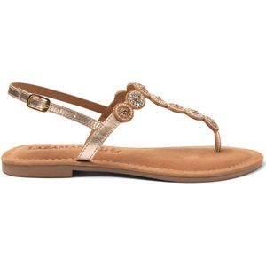 Lazamani - Luz Dames Sandalen Leer Gold - Maat 36