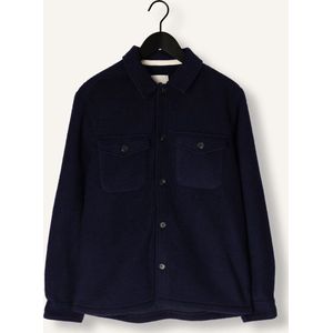 Anerkjendt - Akoscar - Overshirt - Donkerblauw - Gekookte Wol