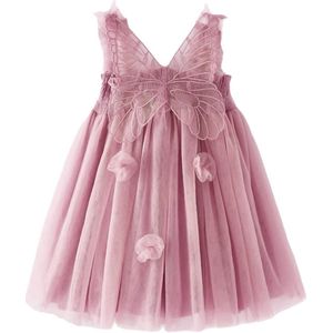 Mouwloze Prinsessenjurk voor Meisjes van Tule met Vlindervleugels