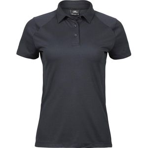 Tee Jays Dames/dames Luxe Sport Poloshirt (Donkergrijs)