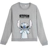 Stitch - Sweatshirt - Grijs - Katoen