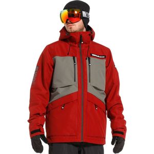 Rehall - BUD-R - Mens Snowjacket - L - Burgundy rood