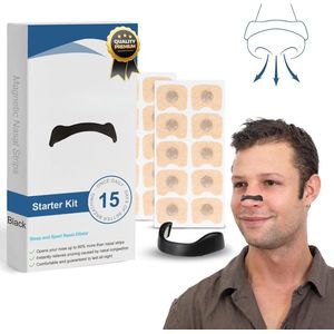 Solacis Neusstrips - Neusstrips snurken - Neus strips - Tegen snurken - Anti-Snurk - Must have voor tijdens het slapen!