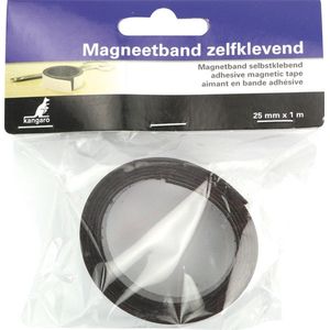 Kangaro magneetband - zelf-klevend - 25mm x 1 meter - K-5061