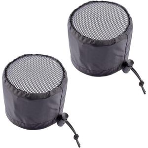 2 Stks 6 ""Vent Cover Duct Filter Net met Vaste Gesp Stofdicht Mesh Scherm voor Plant Groei Tent Ventilatie Uitlaatventilator