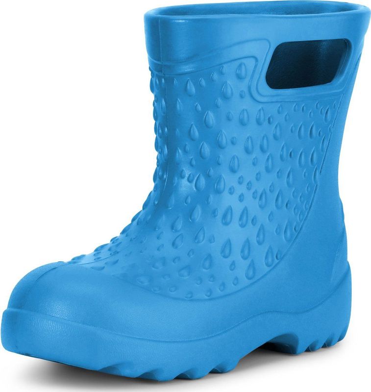 Ladeheid - LA-DW-KidsSpring - Kinder Regenlaarzen - Turkoois - Gevoerd en Waterdicht Vederlicht