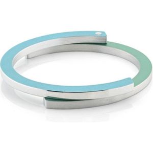 Armband Ovale C-vormen Blauw Groen A23B