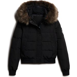 Superdry EVEREST HOODED BOMBER JKT Dames Jas - Maat XL