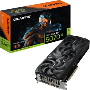 GIGABYTE GeForce RTX 5070 Ti WINDFORCE OC SFF - 16GB GDDR7 - PCIe 5.0 - 1x HDMI - 3x DisplayPort
