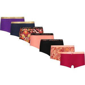 Vingino meiden ondergoed 7-pack boxers Neon Peach
