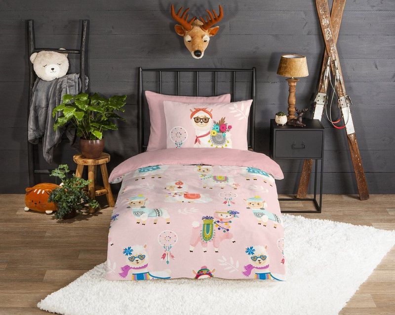 Dekbedovertrek - Katoen - Wit - 140x200 cm