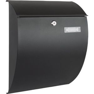 Brievenbus - Staand - Zwart - Staal