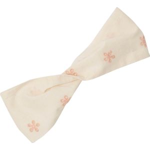 Vertbaudet - Geborduurde Babyjurk - Kleur - 100% Katoen - Bijpassende Haarband