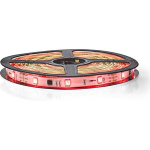 Nedis SmartLife LED Strip - Wi-Fi - Meerkleurig - SMD - 5.00 m - IP65 - 2700 K - 960 lm - Android / IOS