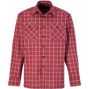 STØRVIK Egersund Katoenen Werkhemd Heren - Houthakkersblouse - Maat 4XL - Rood