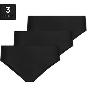 SNOCKS - High Waist Hipsterslip - Ondergoed Dames - 3 Stuks - Zachte Microvezels & Biologisch Katoen