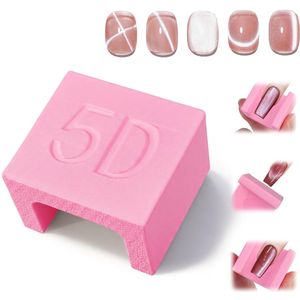 Nail Art Tools - Cat Eye Nail Art Magnet - Multifunctionele Cat Eye Nail Art Magnet - Geschikt voor beginners - Cat Eye Gel Nagellak Magneet - Cat Eye Effect - Nail Art Magnet Tool - Roze