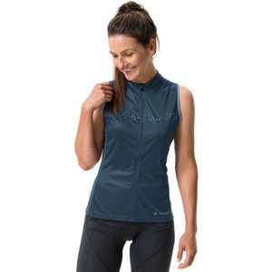 VAUDE Posta - Fietsshirt - Dames - Zwart - Polyester