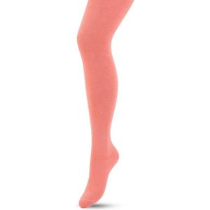 Bonnie Doon Biologisch Katoenen Maillot Dames Zalm Roze maat 42/44 XL - Uitstekende pasvorm - Gladde Naden - OEKO-TEX gecertificeerd - Bio Cotton Tights - Duurzaam en Huidvriendelijk Bio Katoen - Lichtroze - Zalm Roze - Lobster Bisque - BP051900.272