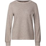 Street One - 3227691 - T-shirt - Zijde Brown Mel.