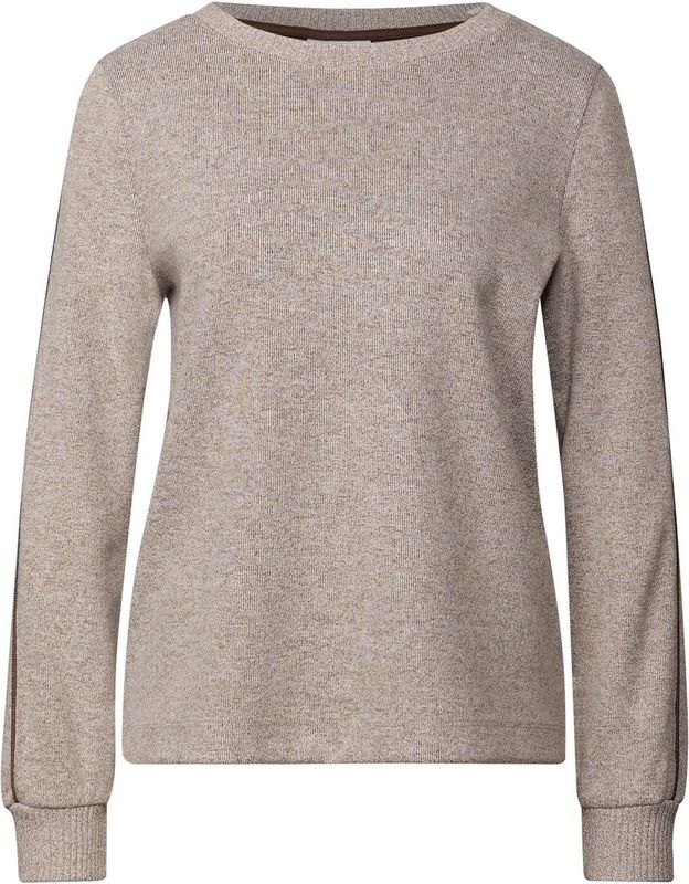 Street One - 3227691 - T-shirt - Zijde Brown Mel.