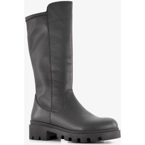 Groot - Kuitlaarzen - Zwart - Hoog - Uitneembare Zool