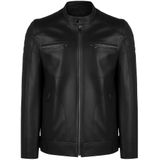 Felix Hardy - Leren Jas - Zwart - Heren