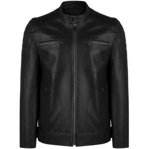 Felix Hardy - Leren Jas - Zwart - Heren