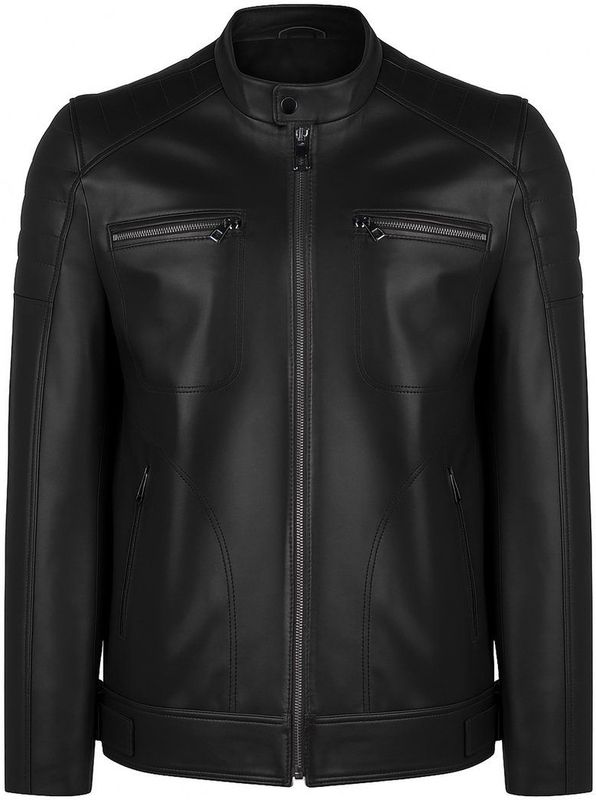 Felix Hardy - Leren Jas - Zwart - Heren