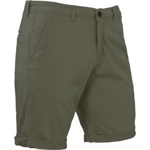 Heren short - bermuda Brams Paris - Oliver E14 - groen - chino - maat 42