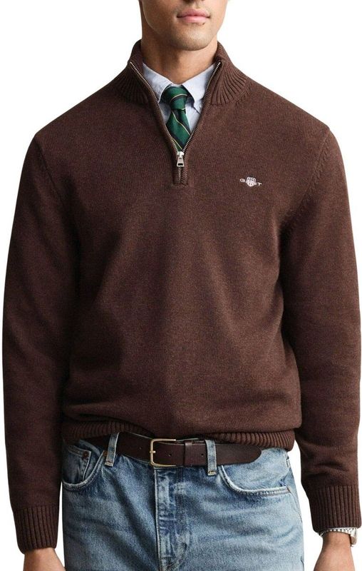 Gant Casual Half Zip Sweater Heren - Maat M