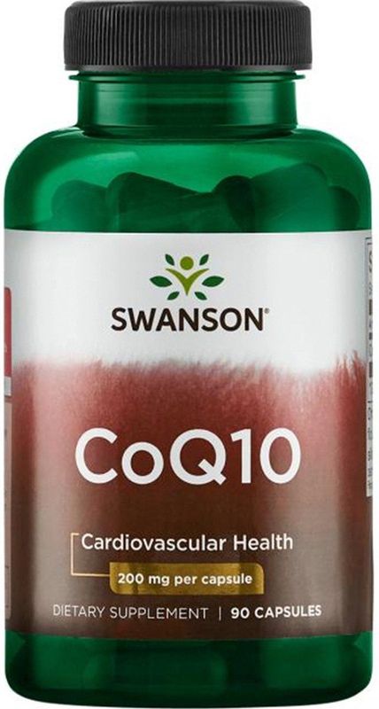 Swanson - CoQ10 - Voedingssupplement - 200 mg - 100 Capsules