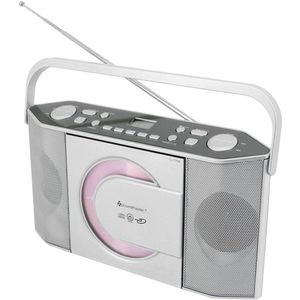Draagbare radio CD-speler met FM, PLL en MP3-afspeelmogelijkheden
