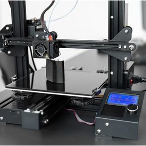 PTFE-slang met snijkop, 5 m PTFE Teflon-slang binnendiameter 2,5 mm buitendiameter 4 mm 3D-printer PTFE-slang met blauwe snijkop voor Bambu Lab A1/A1 Mini/P1P/P1S/X1C Creality K1/K1 Max Ender 3 V3 (blauw)