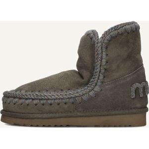 Mou Eskimo 18 Glitter Logo Laarzen - Suède - Dames - Groen - Maat 36