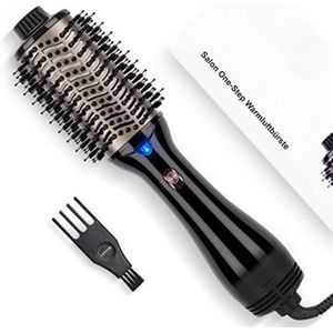 Roterende Fohnborstel - Roterende Krulborstel - Roterende Fohnborstel Voor Korthaar - Roterende Heteluchtborstel - Roterende+Fohnborstels - Zwart