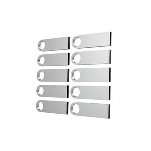 USB-stick 4GB 10 Stuks Mini Metaal Memory Stick 4 GB USB 2.0-flashdrives waterdicht geheugensticks