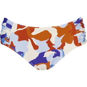 Barts Lunan Mid Waist Briefs Vrouwen Bikinibroekje - maat 44 - Blauw