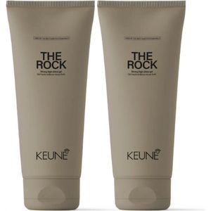 2 stuks - Keune - The Rock - Strong High-Shine Gel 200 ml