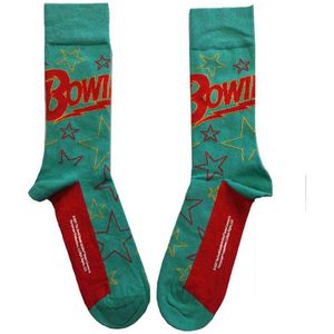 David Bowie - Stars Outline - Enkelsokken - One Size