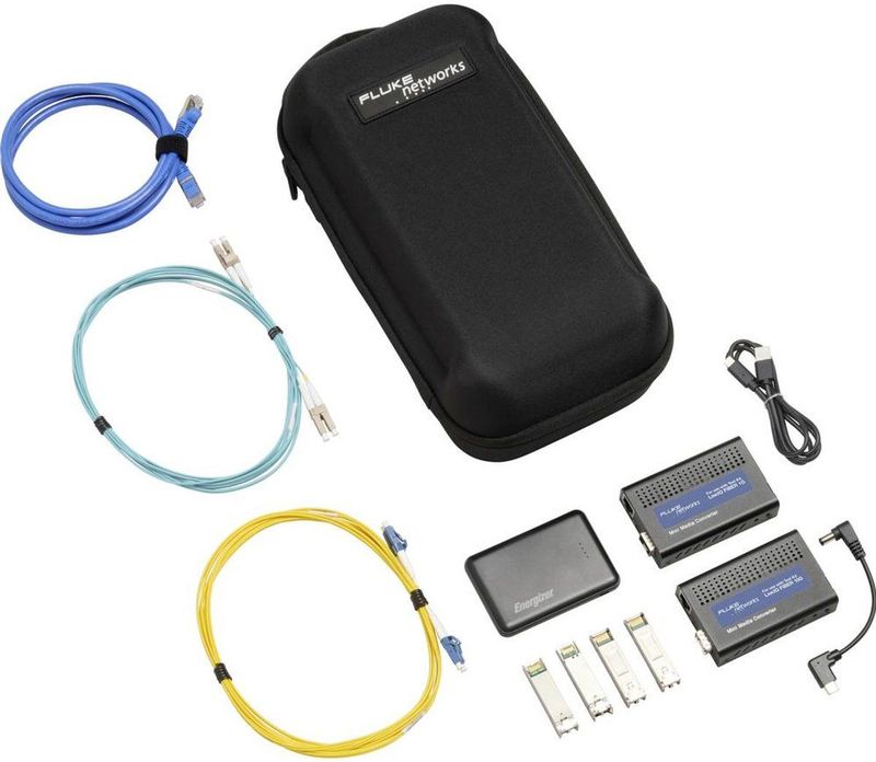 Fluke Networks FMC-10G - Glasvezel-mediaconvertor - 10 Gbit/s