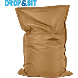 Drop & Sit Zitzak Nylon - Camel - 100 x 150 cm - binnen en buiten