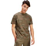 Tommy Jeans - Crew Print - Pyjama T-shirt - Zwart - Biologisch Katoen