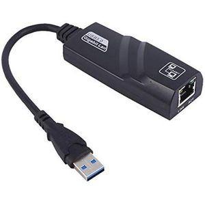 USB 3.0 Naar RJ45 Gigabit Ethernet Adapter voor Snelle Netwerkverbinding