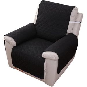 Stoffen fauteuilhoezen, fauteuil hoezen, bankhoezen zwart