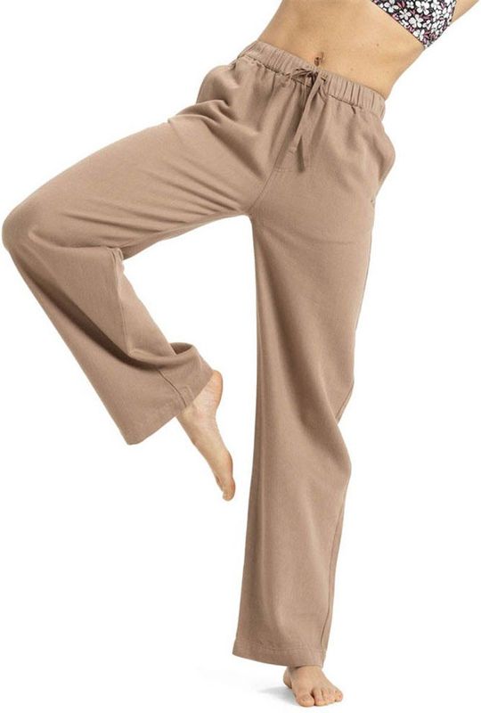 Is Life In Desert - Elastische Taillebroek - Zwart - Zware Twill Katoen Lyocell