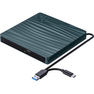 Externe DVD Speler Voor Laptop - USB 3.0 - USB C - Plug & Play