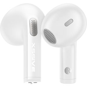 Draadloze Oordopjes Bluetooth - Tot 24 Uur Afspeeltijd - In Ear Oordopjes met Microfoon ENC - IPX4 Waterdichte Oortjes - Equalizer App - Low Latency Mode - Wit